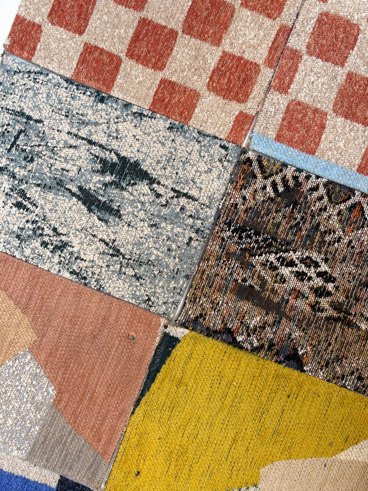 Abstract Patterned Rug Bundle of Six *ONE-OFF*