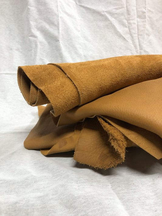 Soft Chrome Tanned Cow Leather from Bill Amberg, Large Pieces