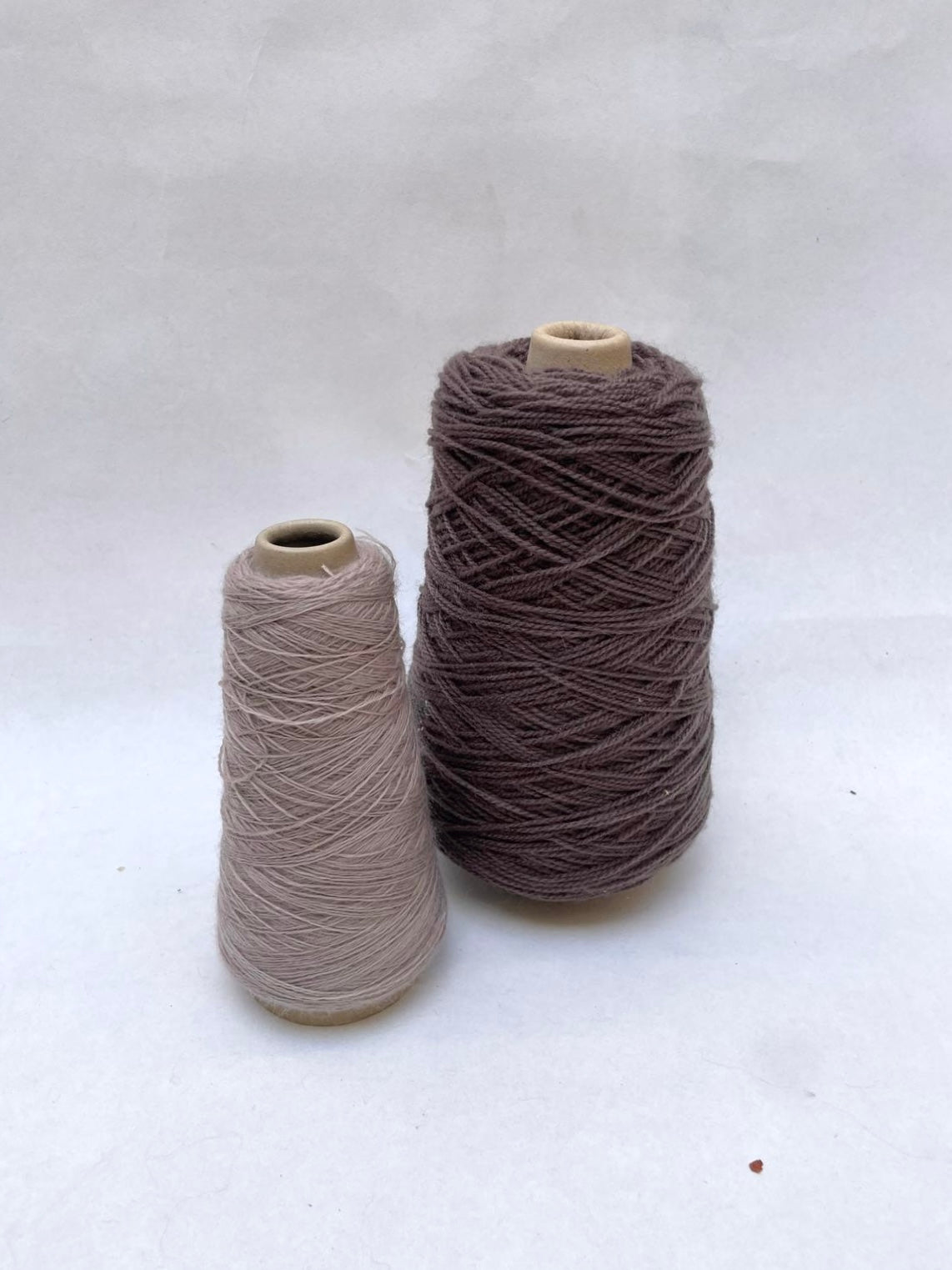 Yarn Cones, Range of Brown Shades, Mixed Bundle
