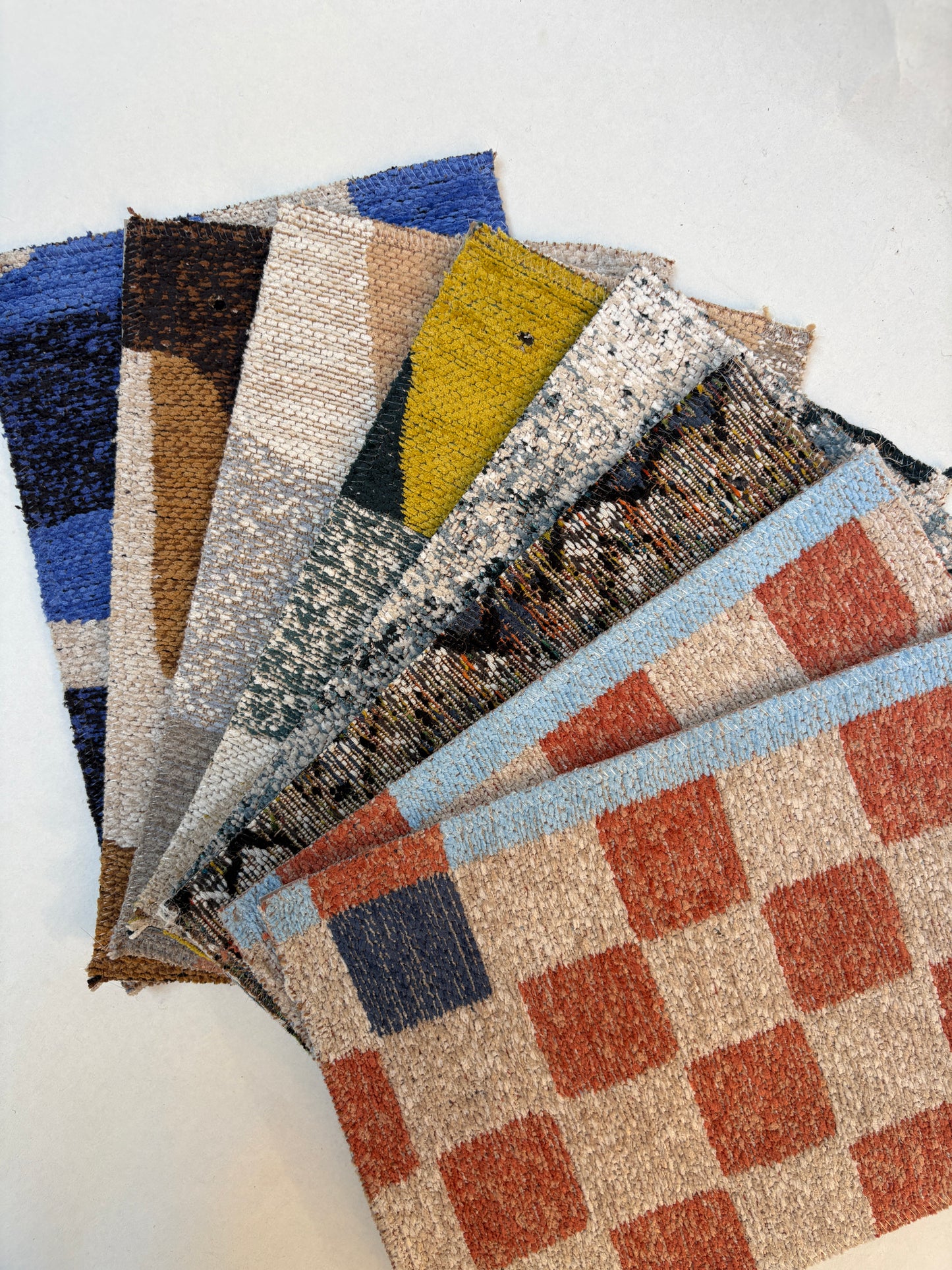 Abstract Patterned Rug Bundle of Six *ONE-OFF*