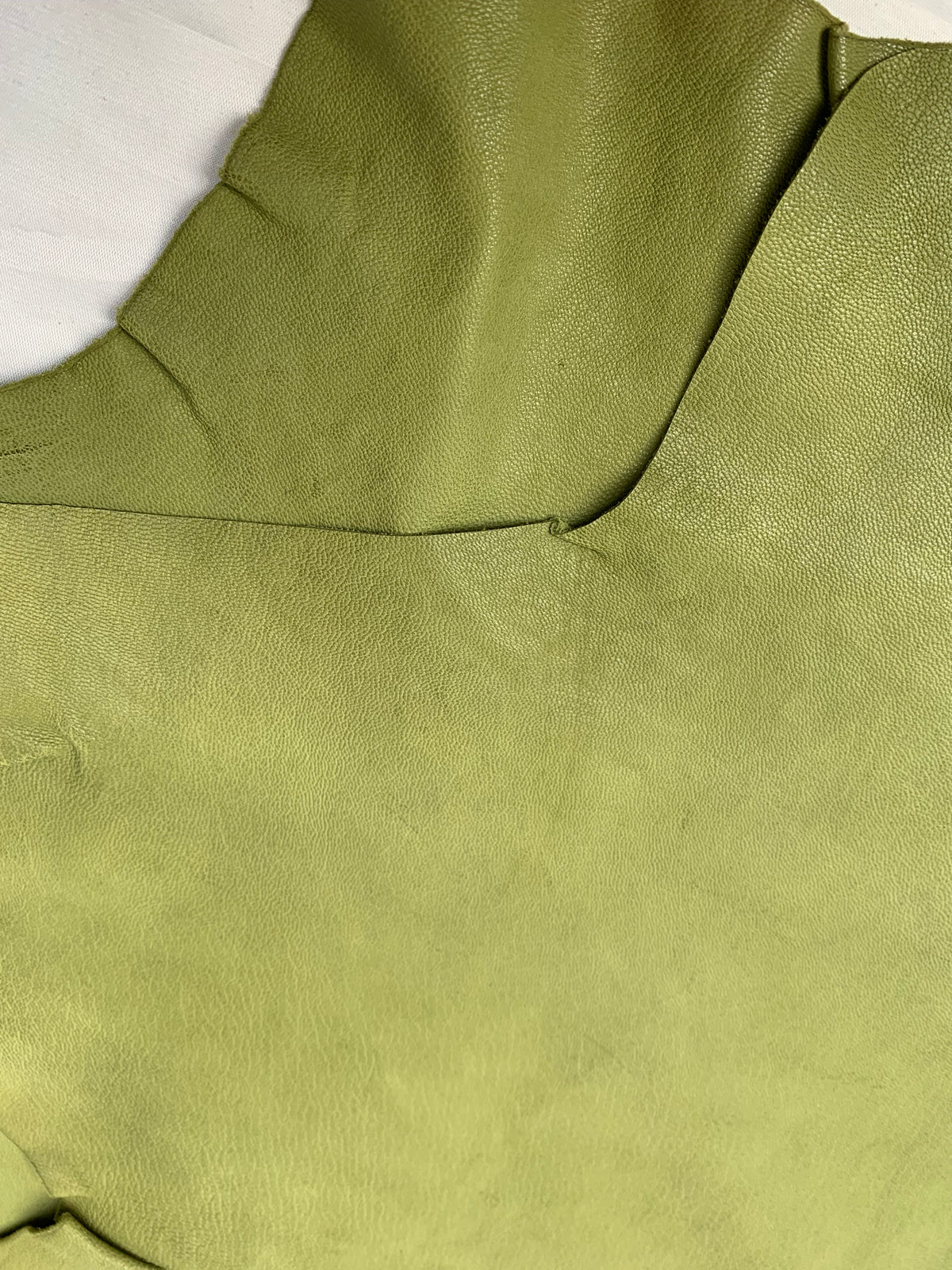 Apple Green Goat Leather Pieces Bundle of 2 *ONE-OFF*