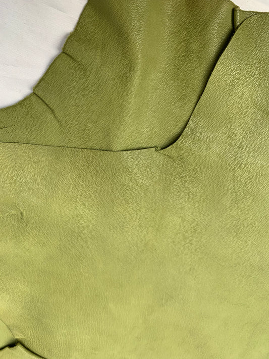 Apple Green Goat Leather Pieces Bundle of 2 *ONE-OFF*