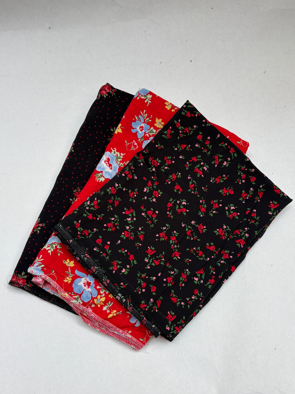 Floral Cotton Fabric Bundle of 3 from Nobody’s Child *ONE-OFF*