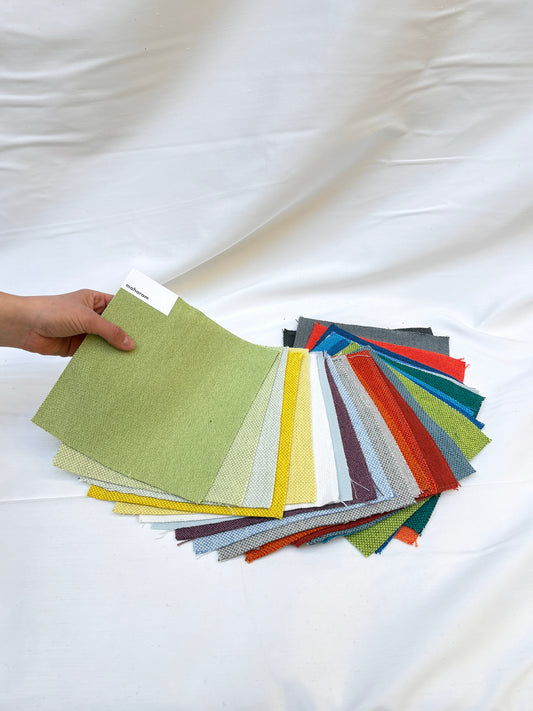 Colourful Fabric Sample Bundle of 26 from MAHARAM *ONE-OFF*