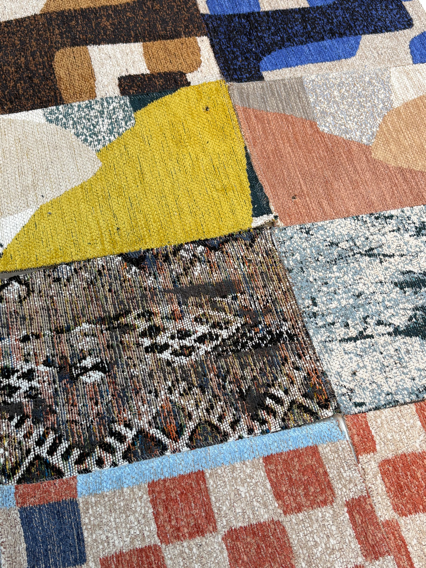 Abstract Patterned Rug Bundle of Six *ONE-OFF*