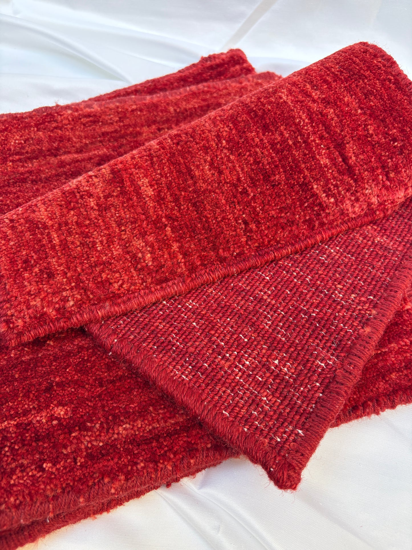 Red Textured Rug Bundle of Four *ONE-OFF*