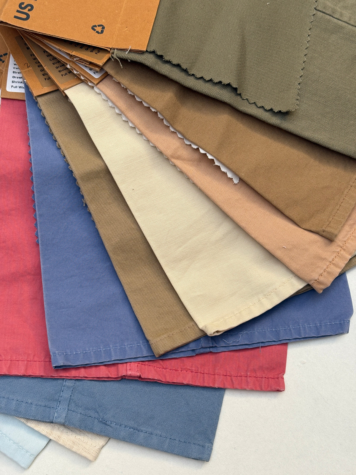 Colourful Denim Fabric Bundle of 11 *ONE-OFF*