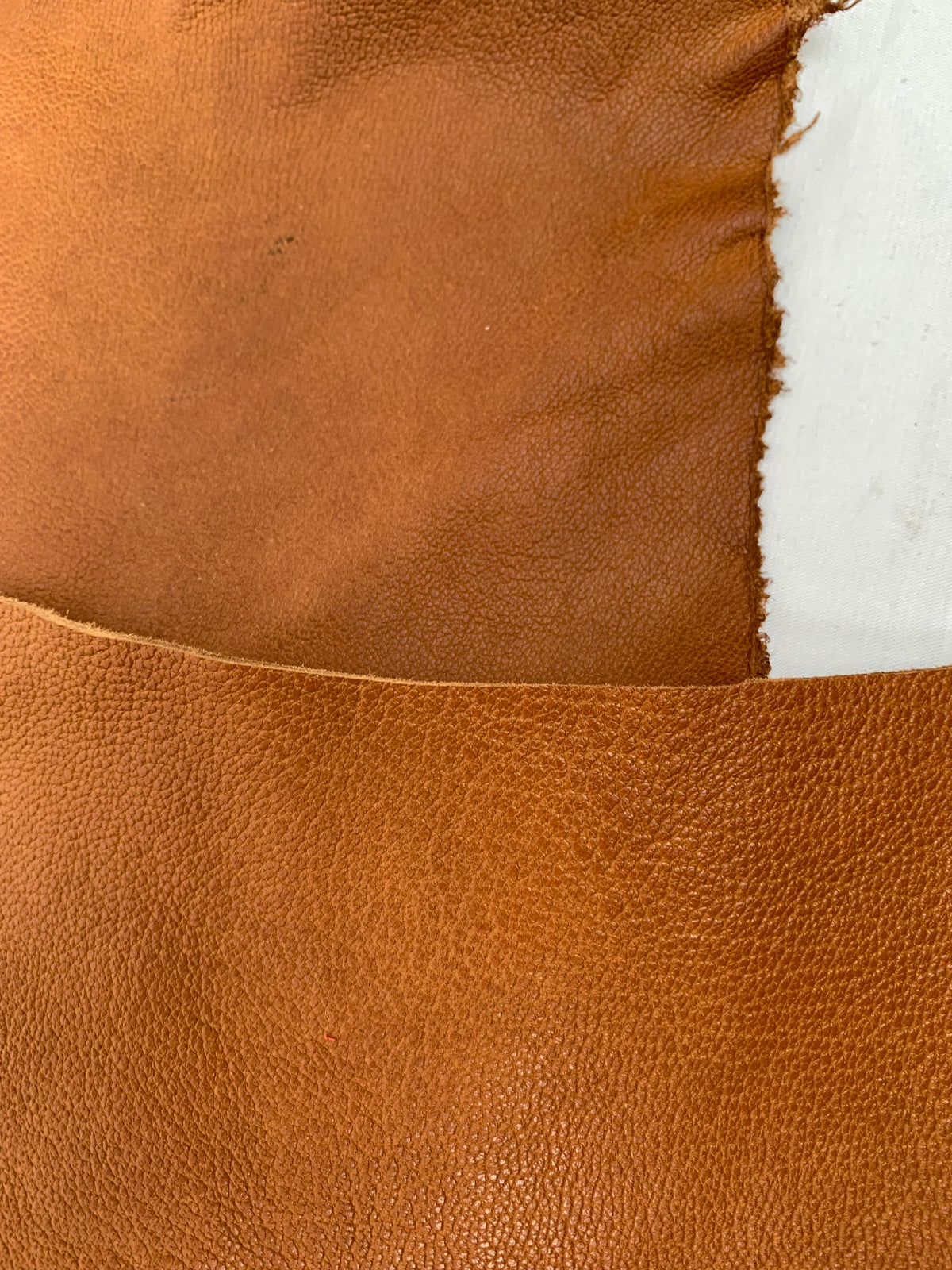 Brown Goat Leather Pieces Bundle of 2 *ONE-OFF*
