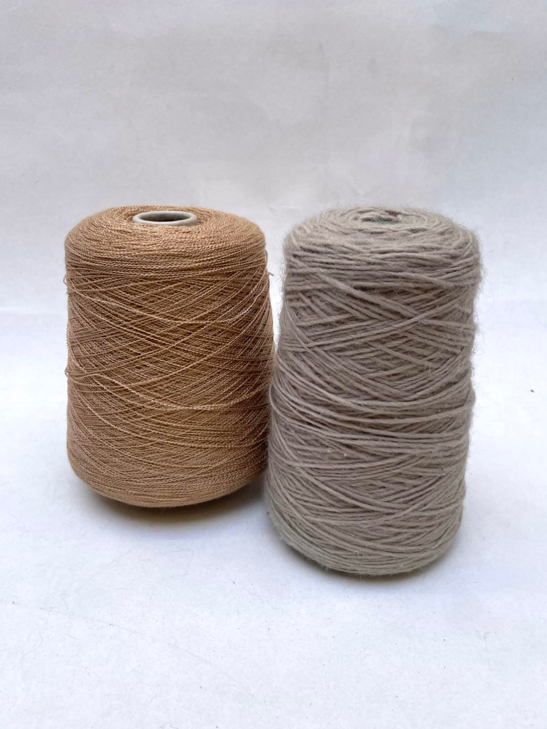 Yarn Cones, Range of Brown Shades, Mixed Bundle