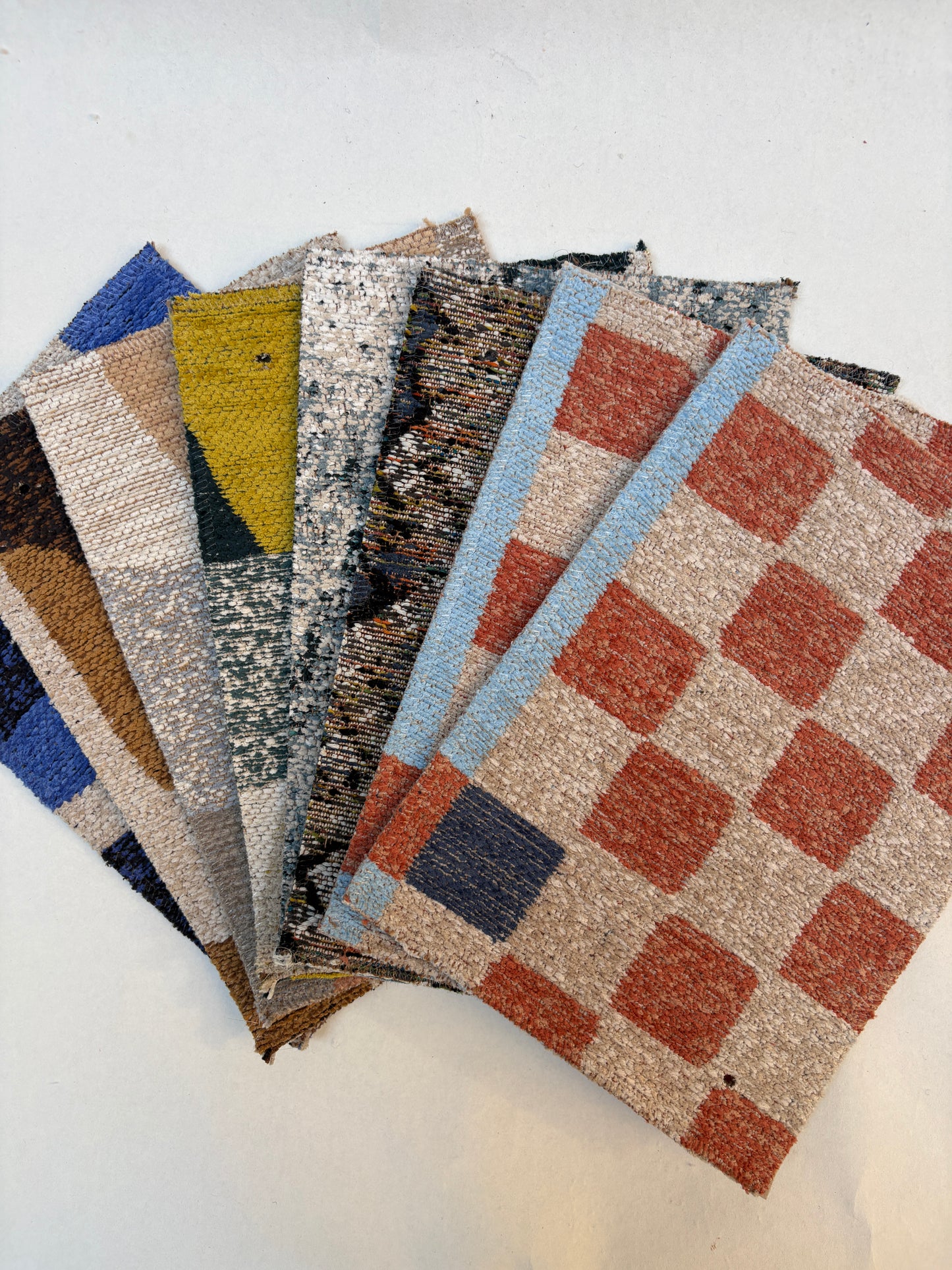 Abstract Patterned Rug Bundle of Six *ONE-OFF*