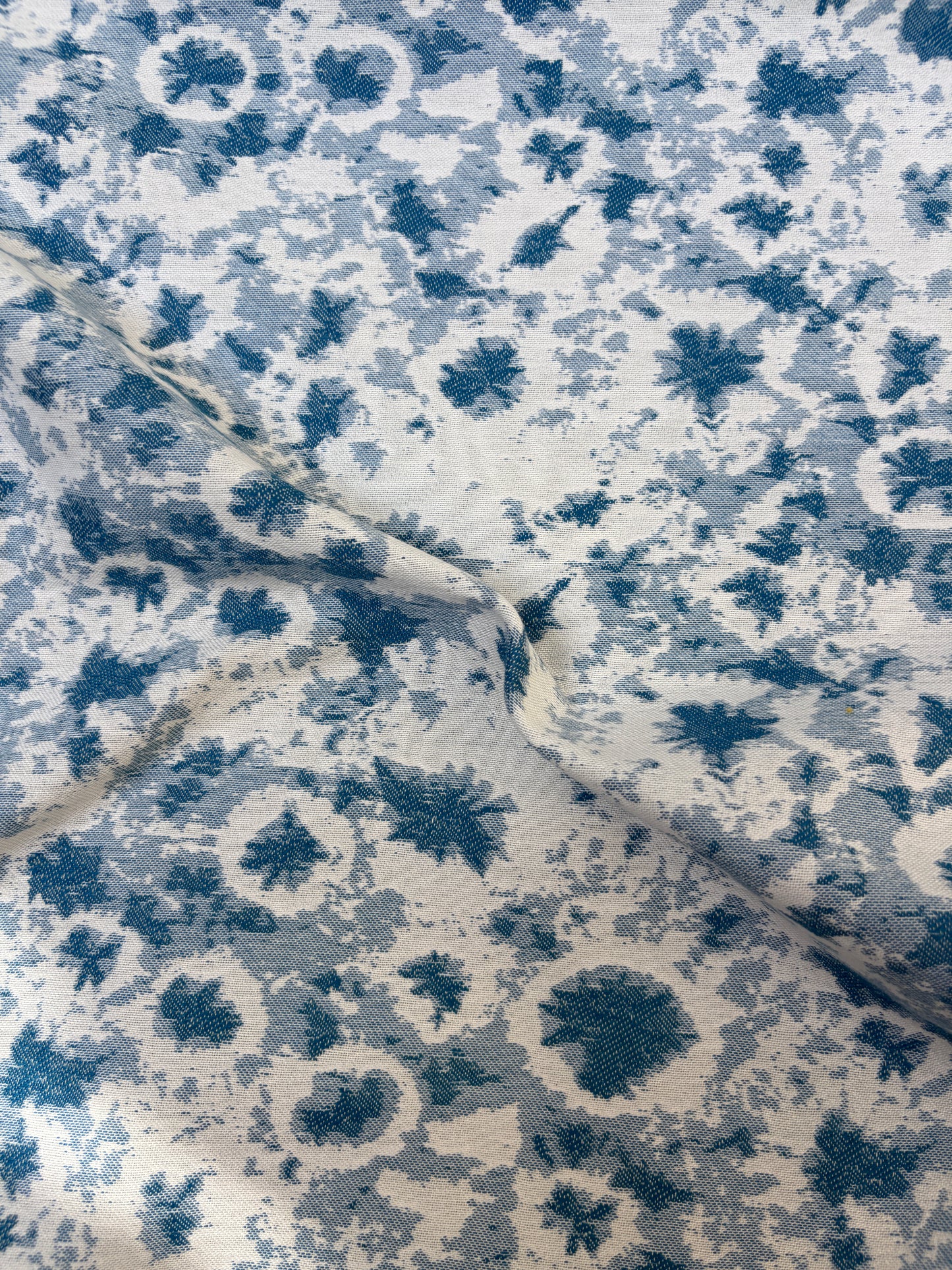 Fabric, 100% Cotton, Abstract Jacquard, Medium Weight, End of Roll, Choose-your-colour
