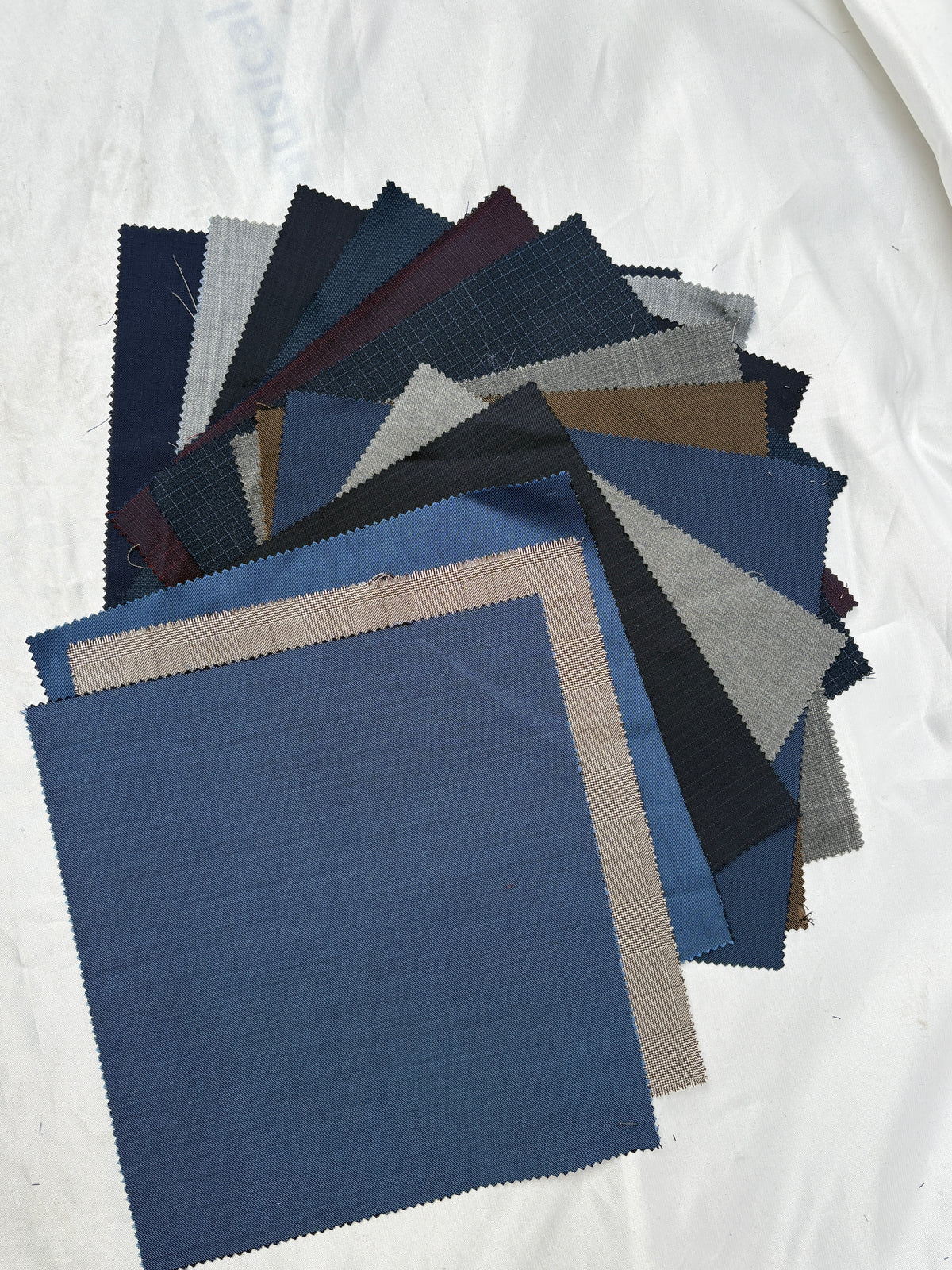 Merino Fabric Samples Bundle of 14 *ONE-OFF*