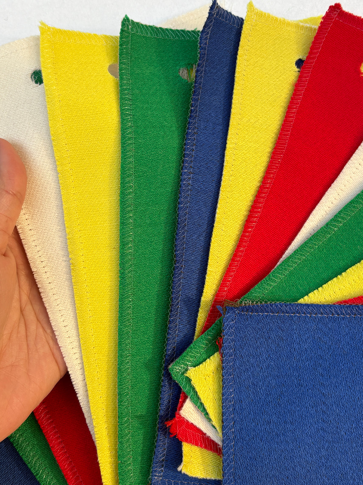 Bold Primary Brights Fabric Sample Bundle of 14 from Vitra *ONE-OFF*