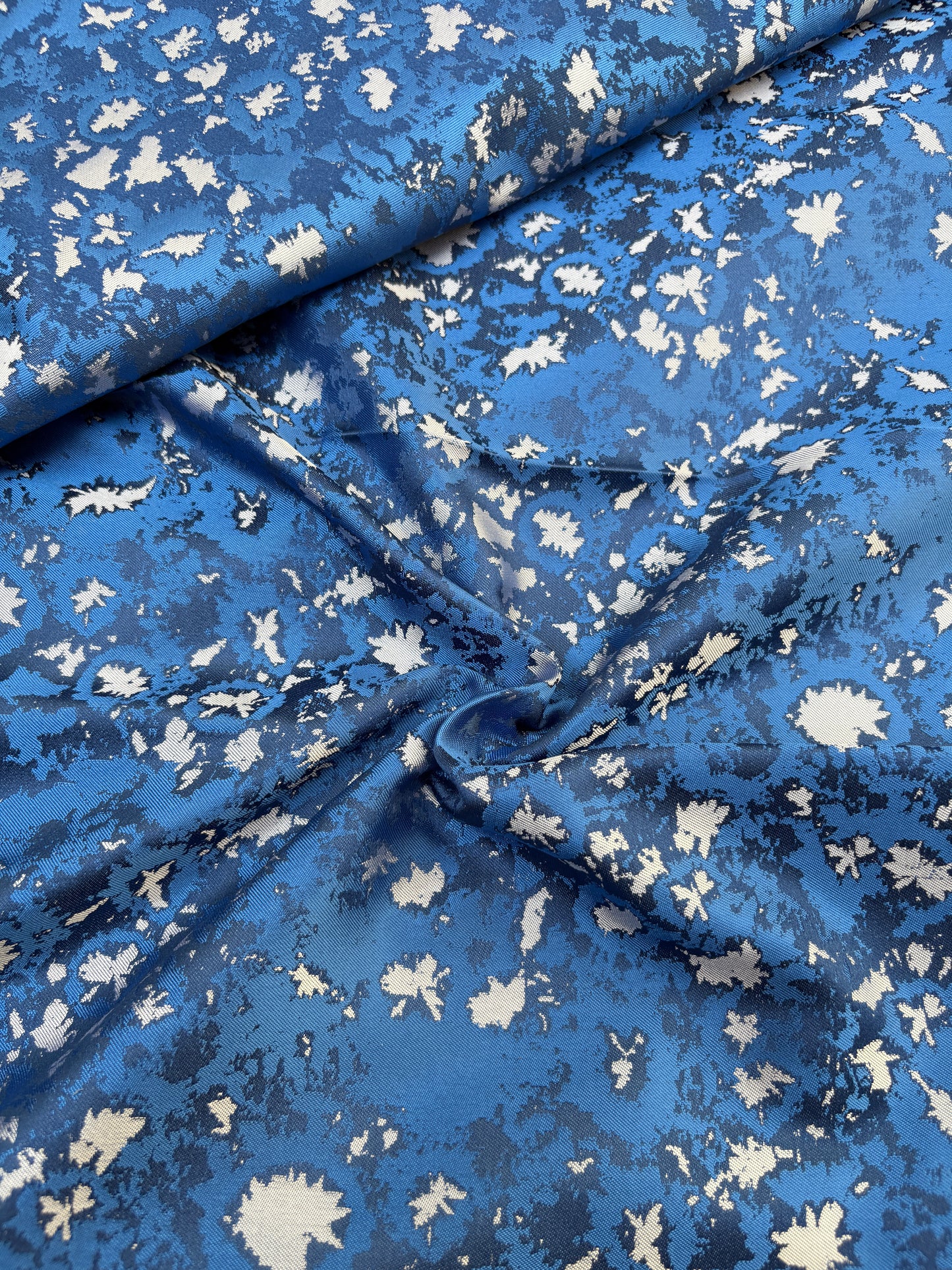 Fabric, Silk Blend, Textured Jacquard, Medium Weight, End of Roll, Choose-your-colour