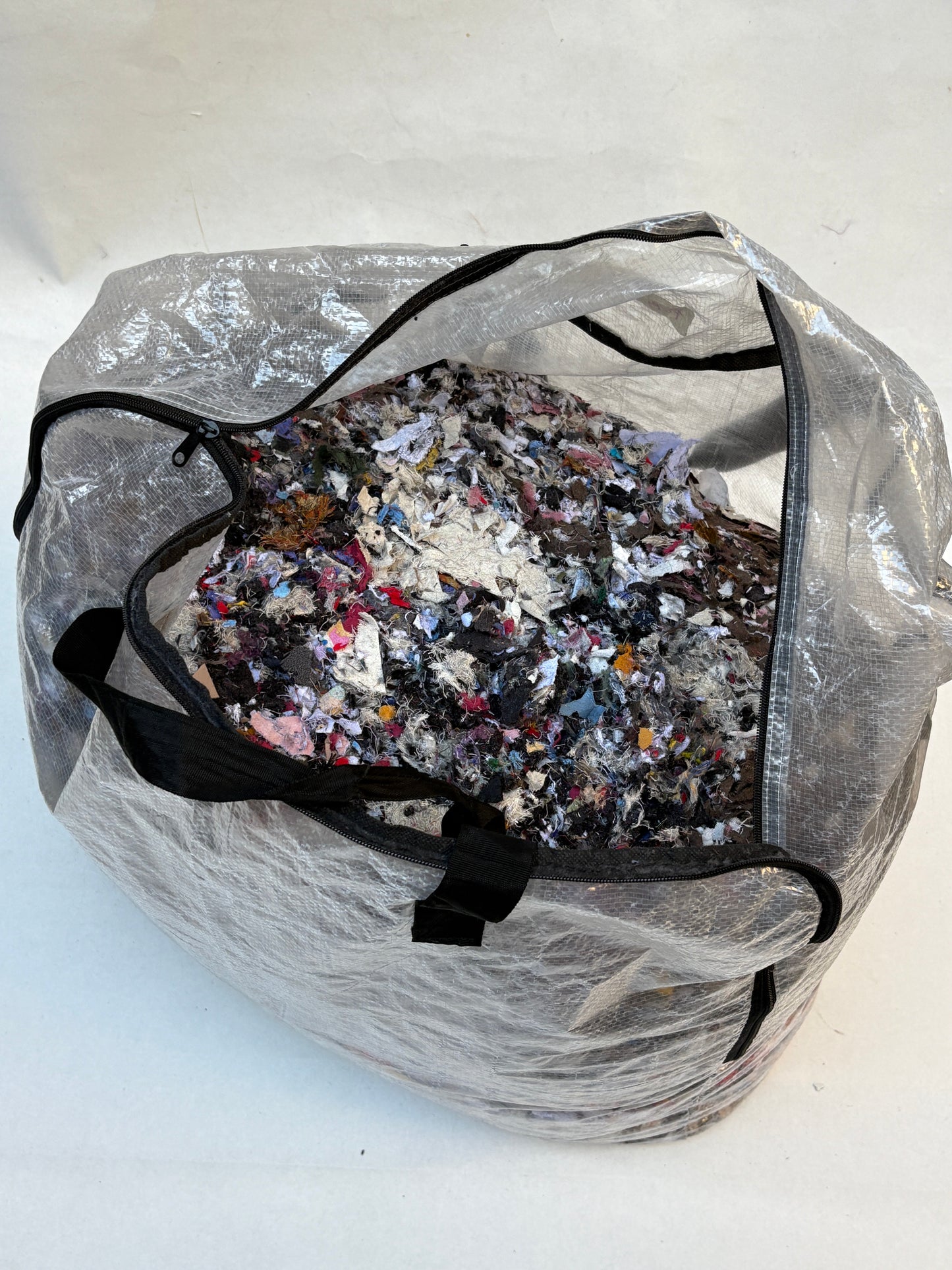 Shredded Textile, Stuffing/Filling, Mixed Colours
