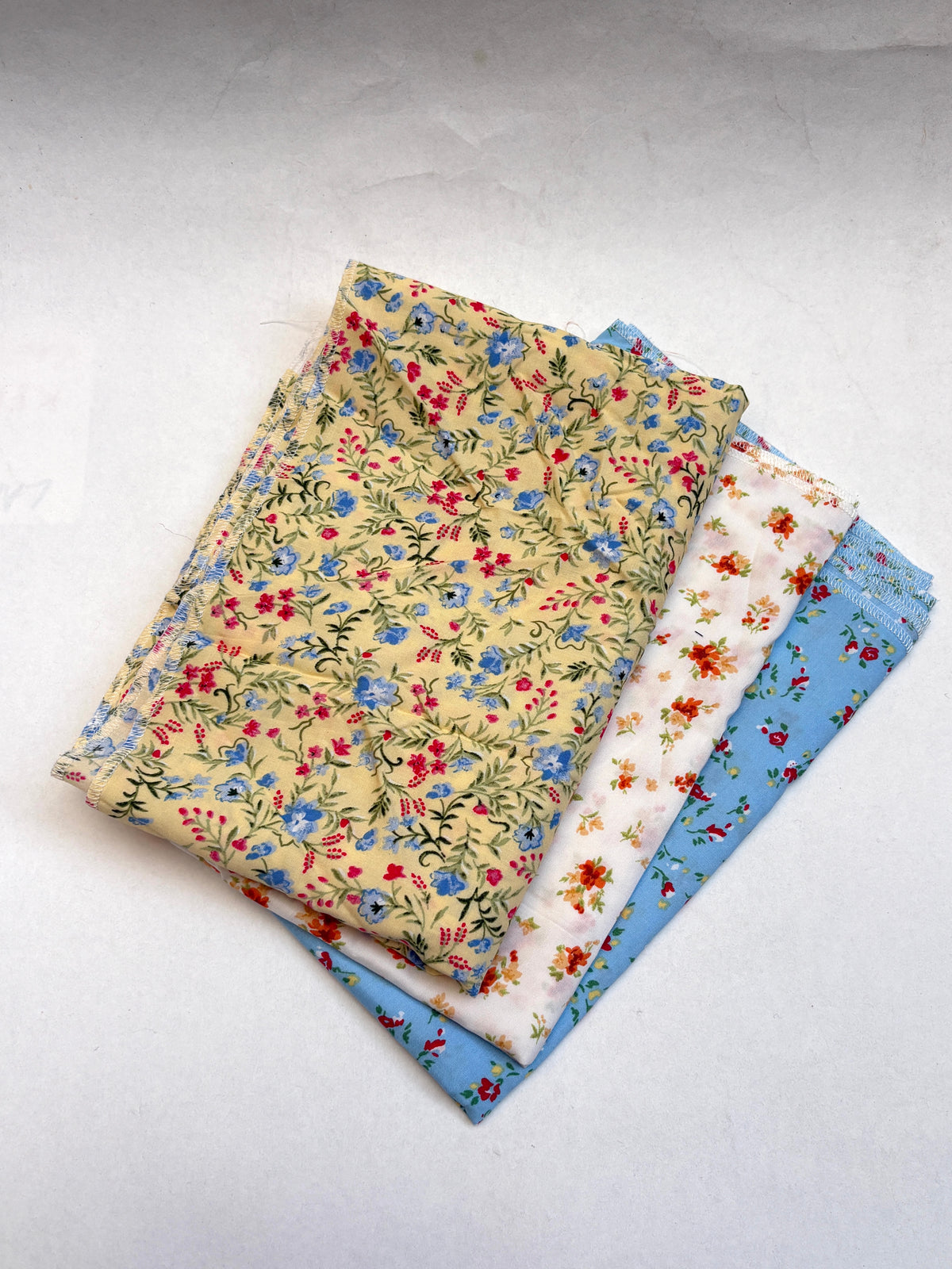 Floral Cotton Fabric Bundle of 3 from Nobody’s Child *ONE-OFF*