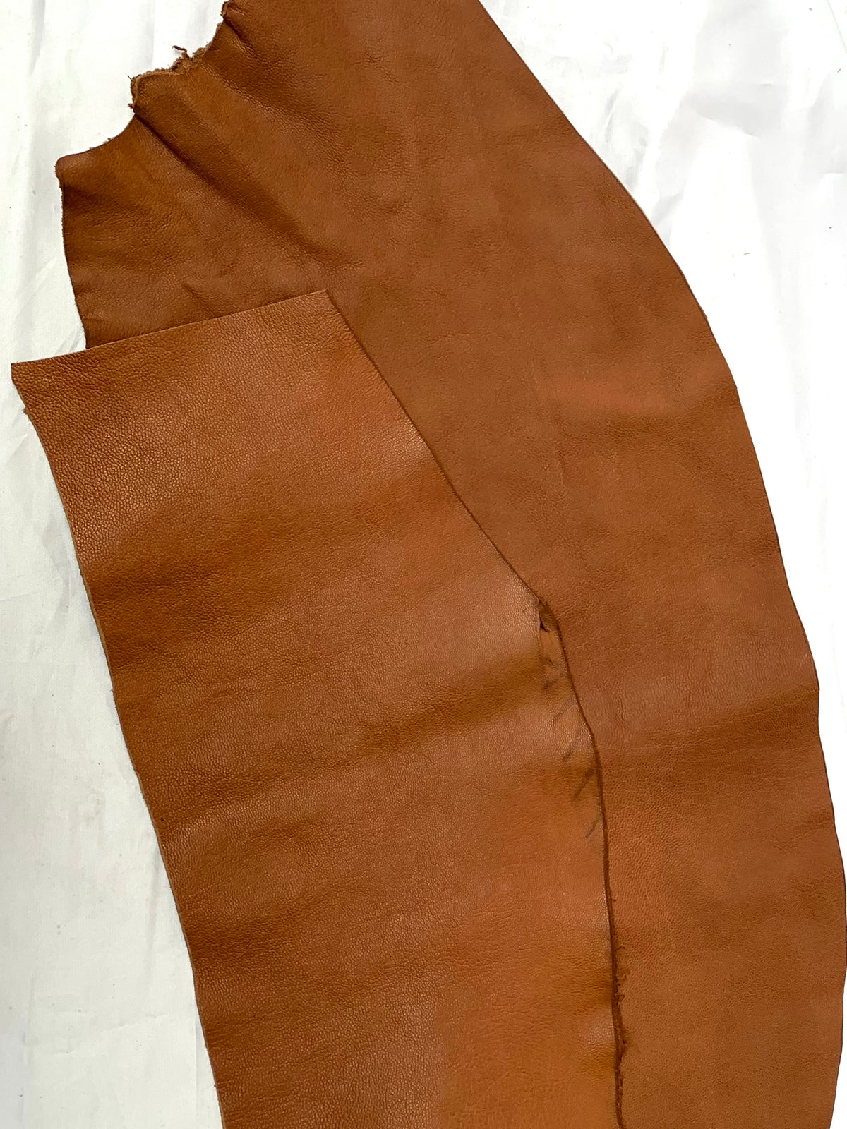 Brown Goat Leather Pieces Bundle of 2 *ONE-OFF*