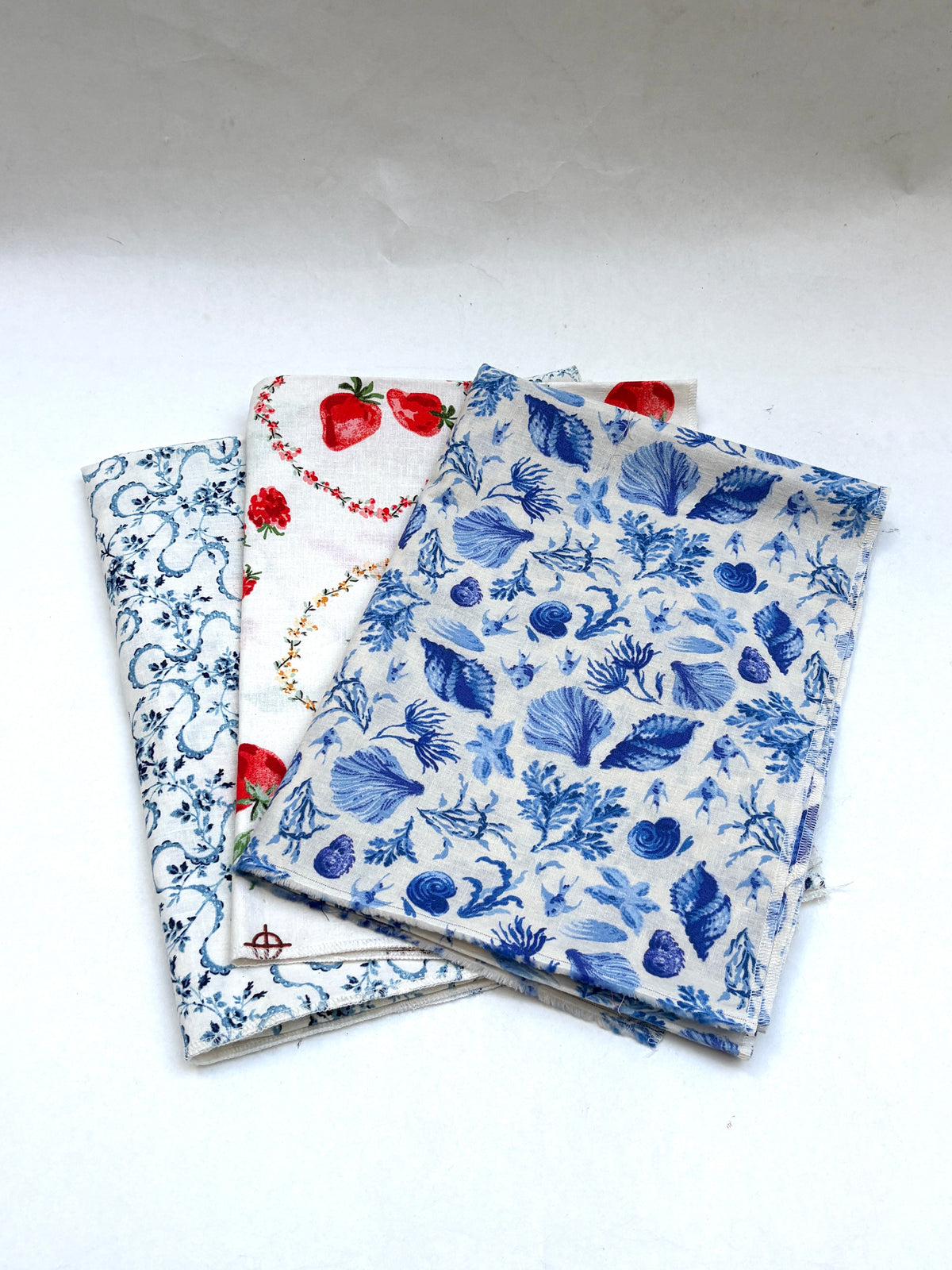 Garden Patterned Cotton Fabric Bundle of 3 from Nobody’s Child *ONE-OFF*