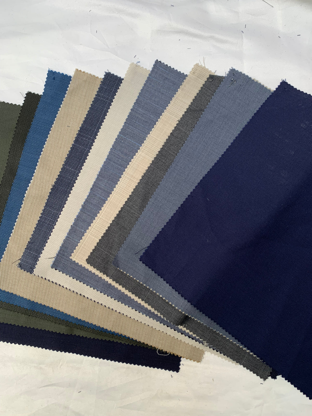 Merino Fabric Samples Bundle of 12 *ONE-OFF*