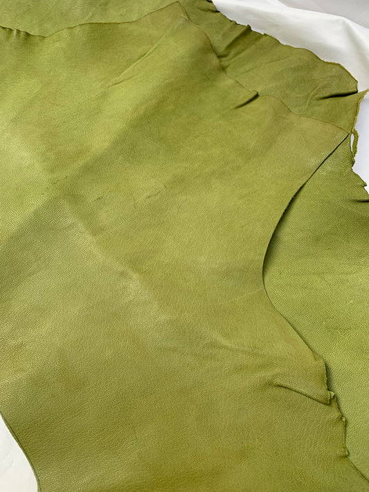 Apple Green Goat Leather Pieces Bundle of 2 *ONE-OFF*