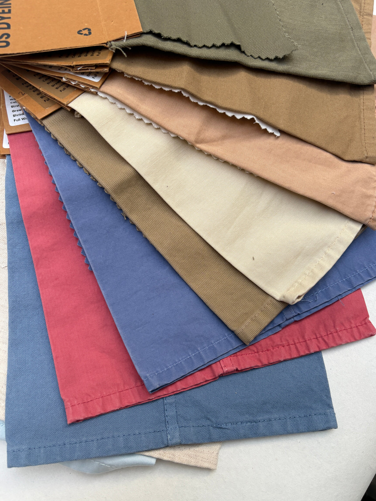 Colourful Denim Fabric Bundle of 11 *ONE-OFF*