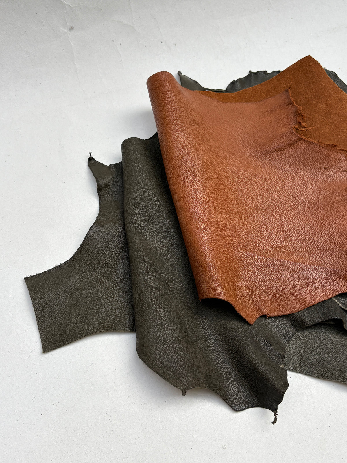Genunie Leather Pieces, Mixed Bundle