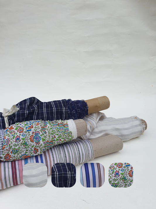Fabric, 100% Cotton, Floral/Stripes/Square pattern - YOU PICK