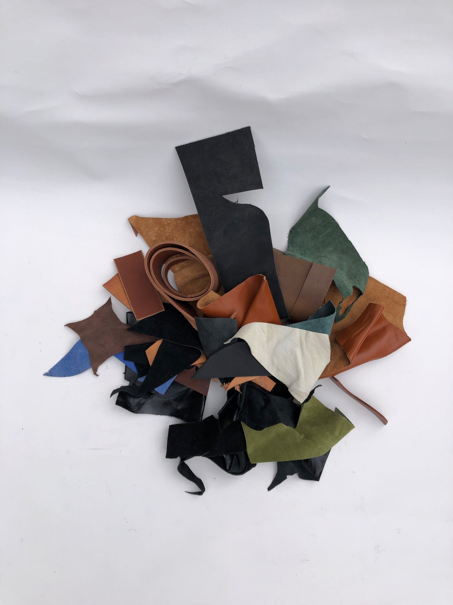 Leather Offcuts, Small, Mix (from The Royal Opera House)