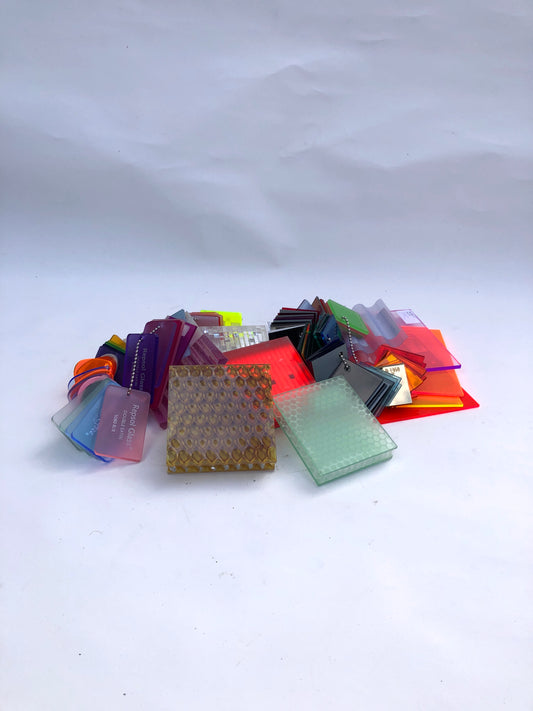 Plastic Samples, Colourful Mix