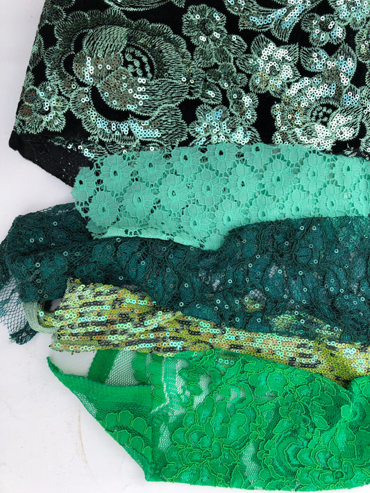 Couture Lace, Green