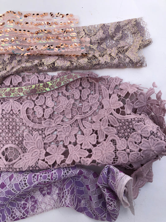 Couture Lace, Rose & Lilac