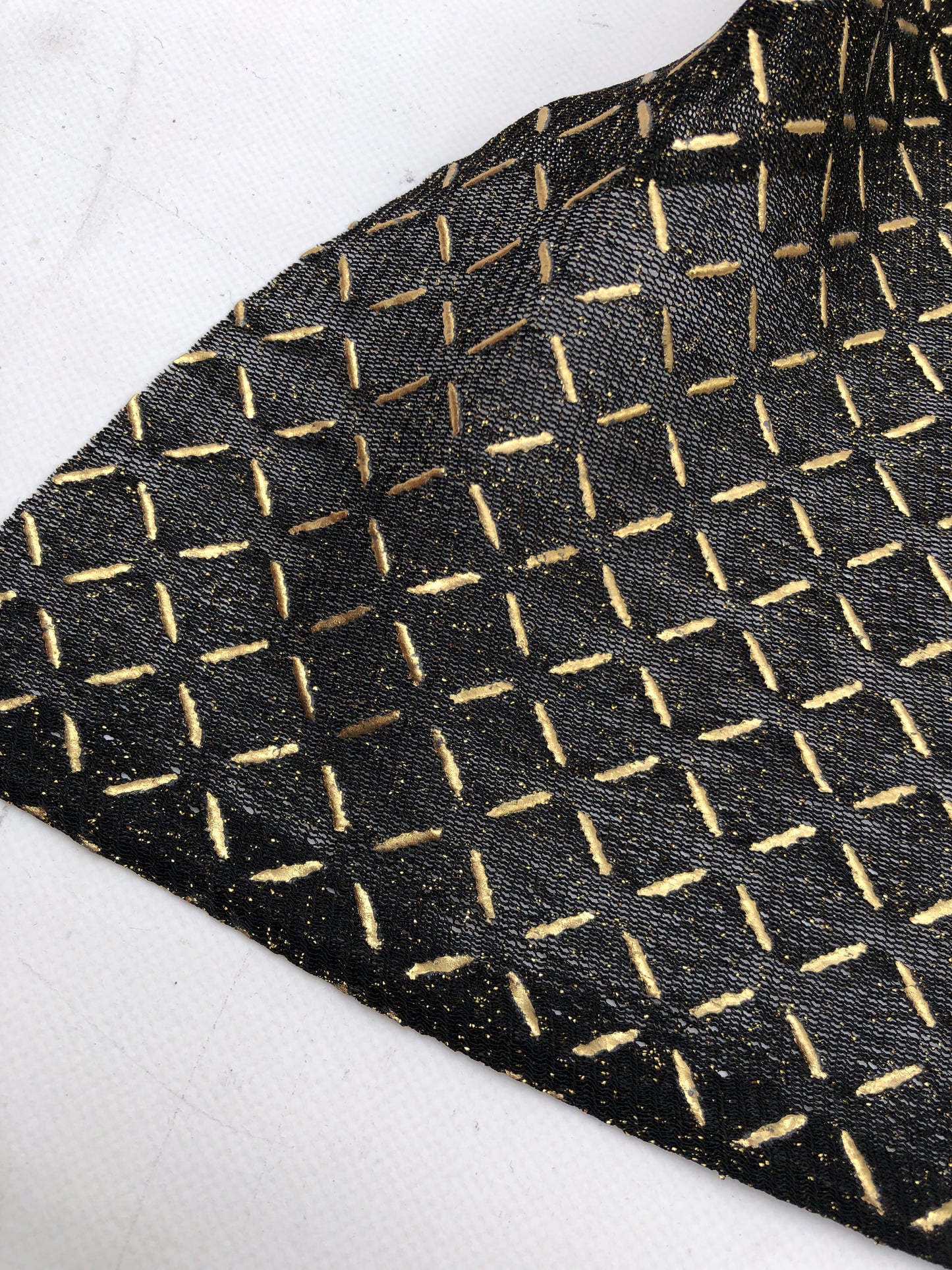 Couture Lace, Gold & Black