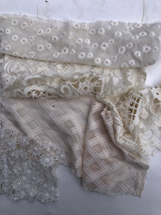 Couture Lace, Ivory & Cream