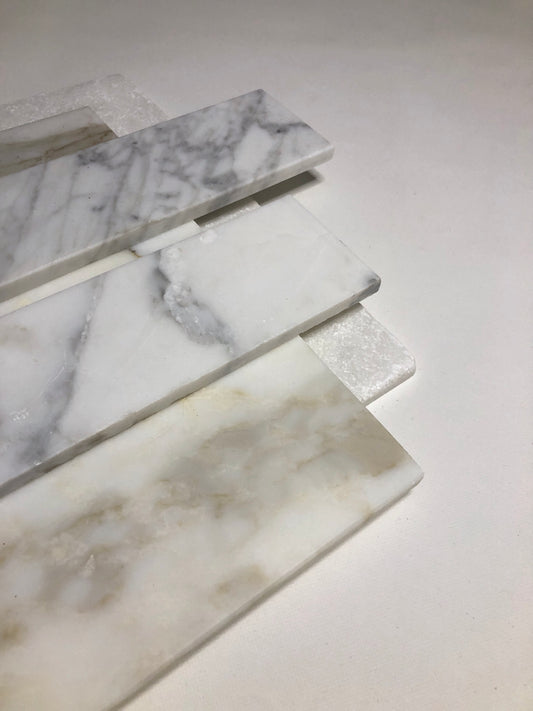 Marble Tiles, White - 3kg