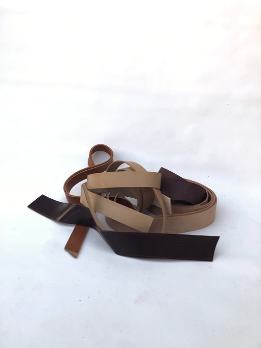 Leather Stripes, Vegetable-tanned, Mixed Bundle
