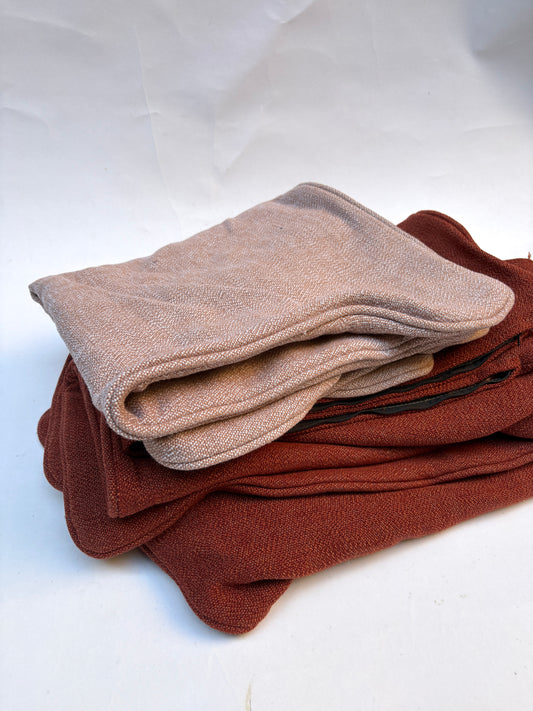 Heavyweight Fabric, Pouch Cover with Zip