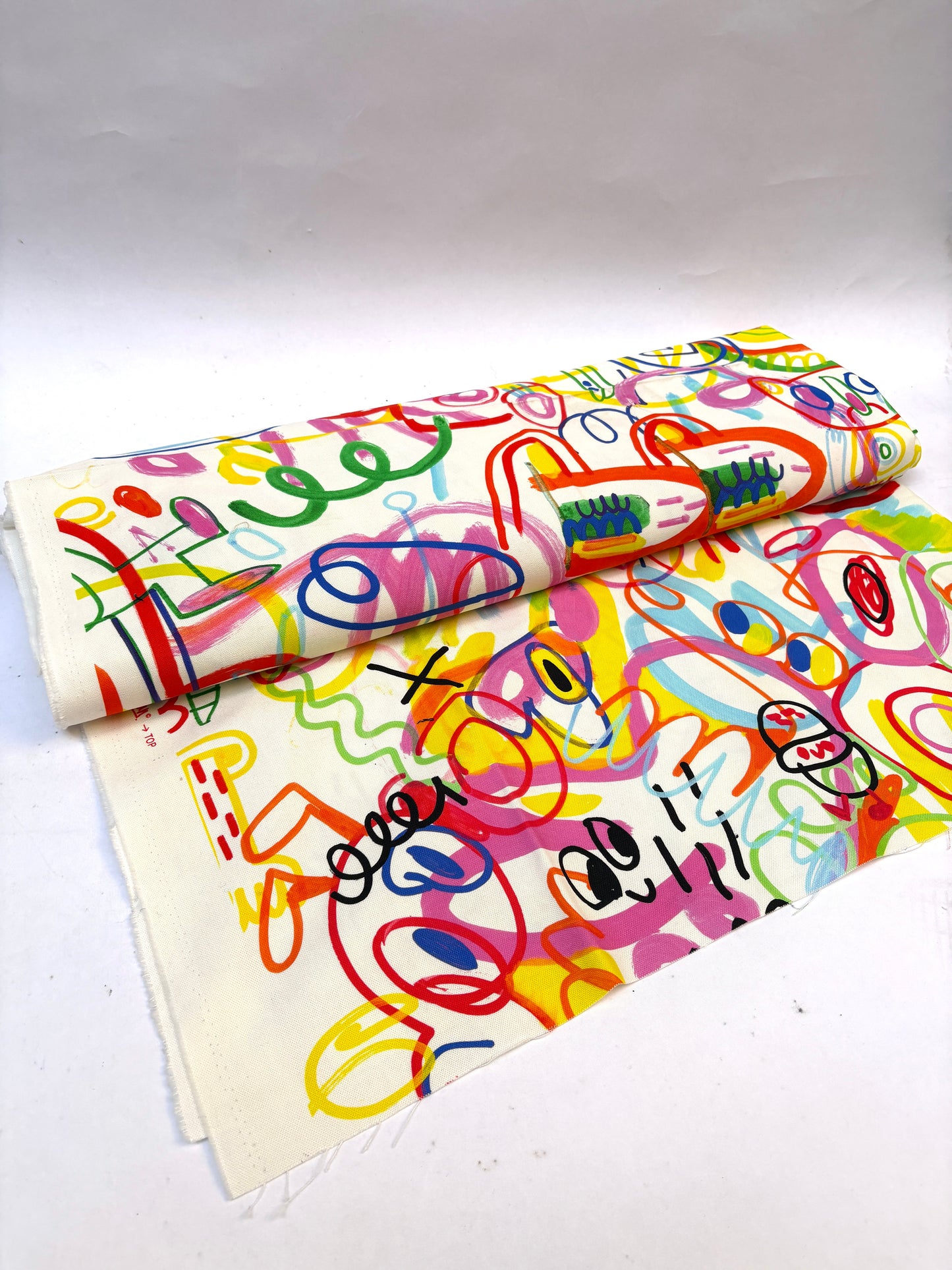 Fabric, Designer Pattern Print, End of Roll