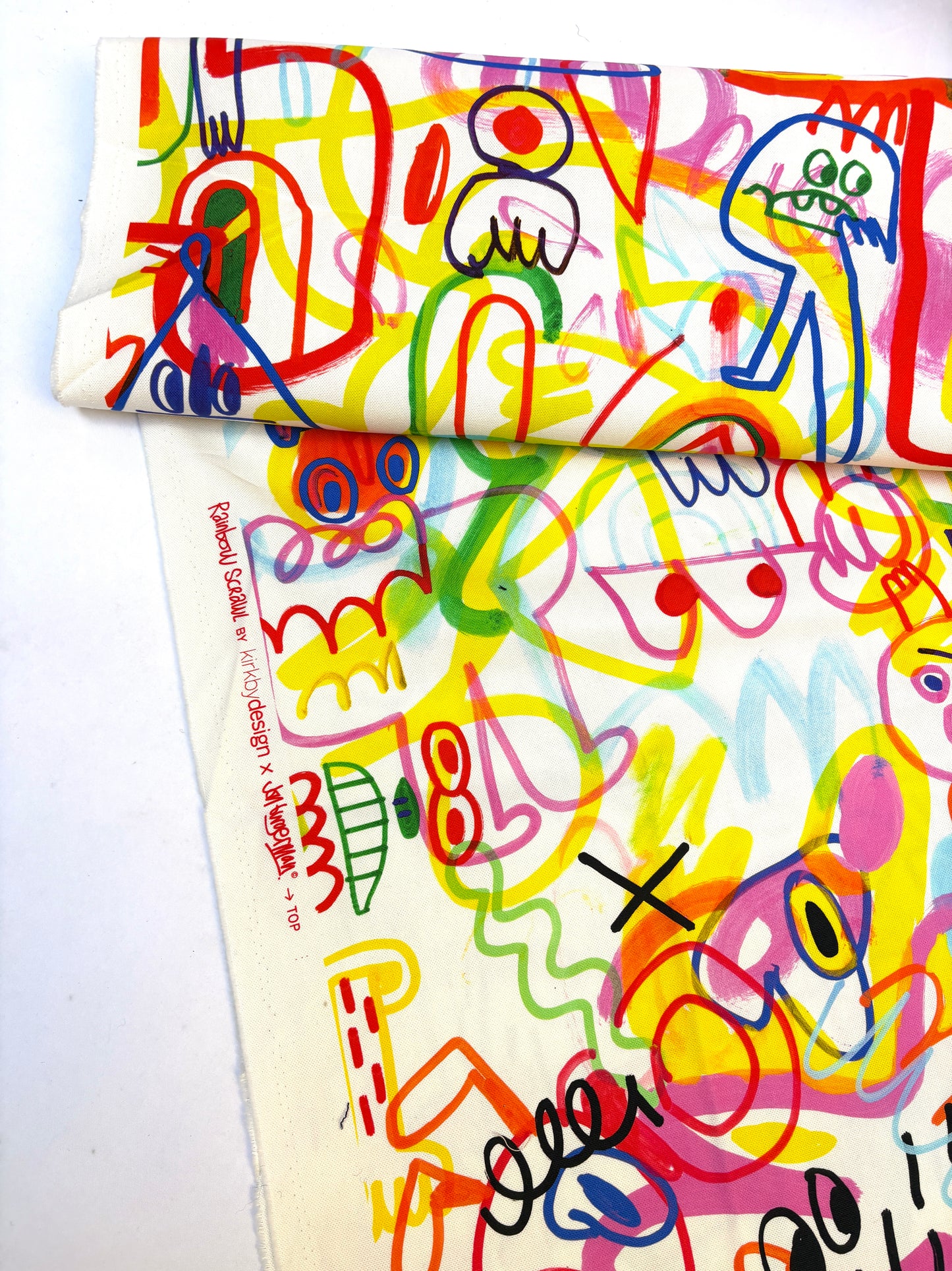 Fabric, Designer Pattern Print, End of Roll