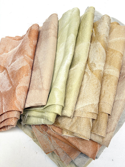 Abstract Patterned Fabric, Medium Pieces, Mixed Bundle