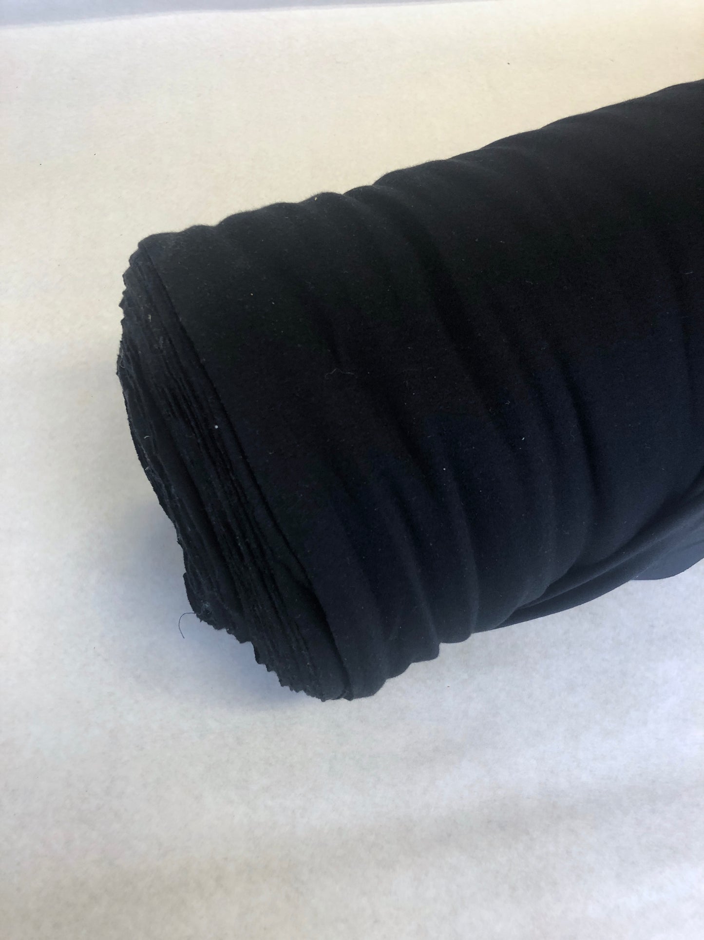 Fabric, Black Jersey, 8% Elastane