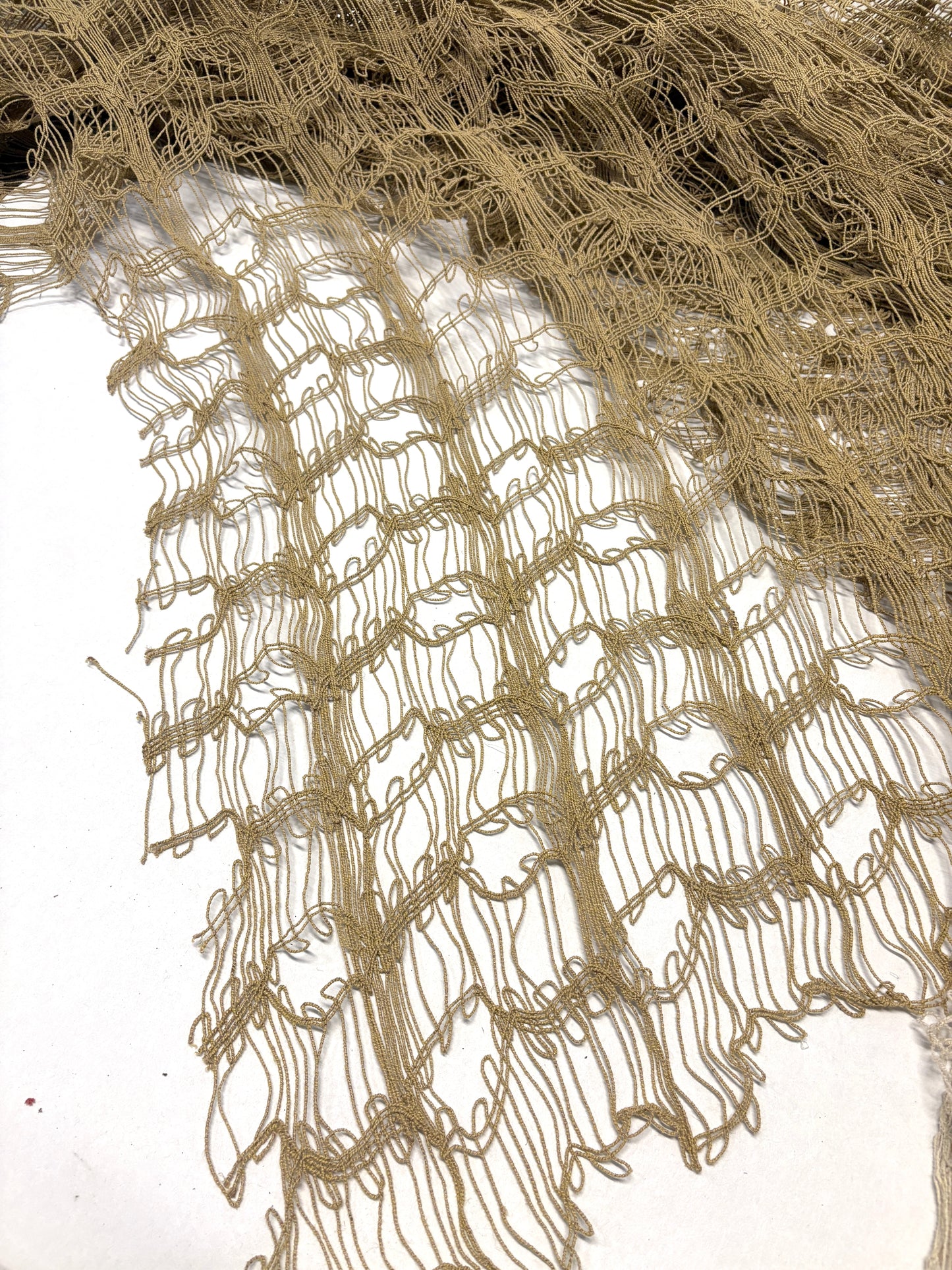 Fabric, Sustainable Jute Sheer, Shell/Desert, End of Roll