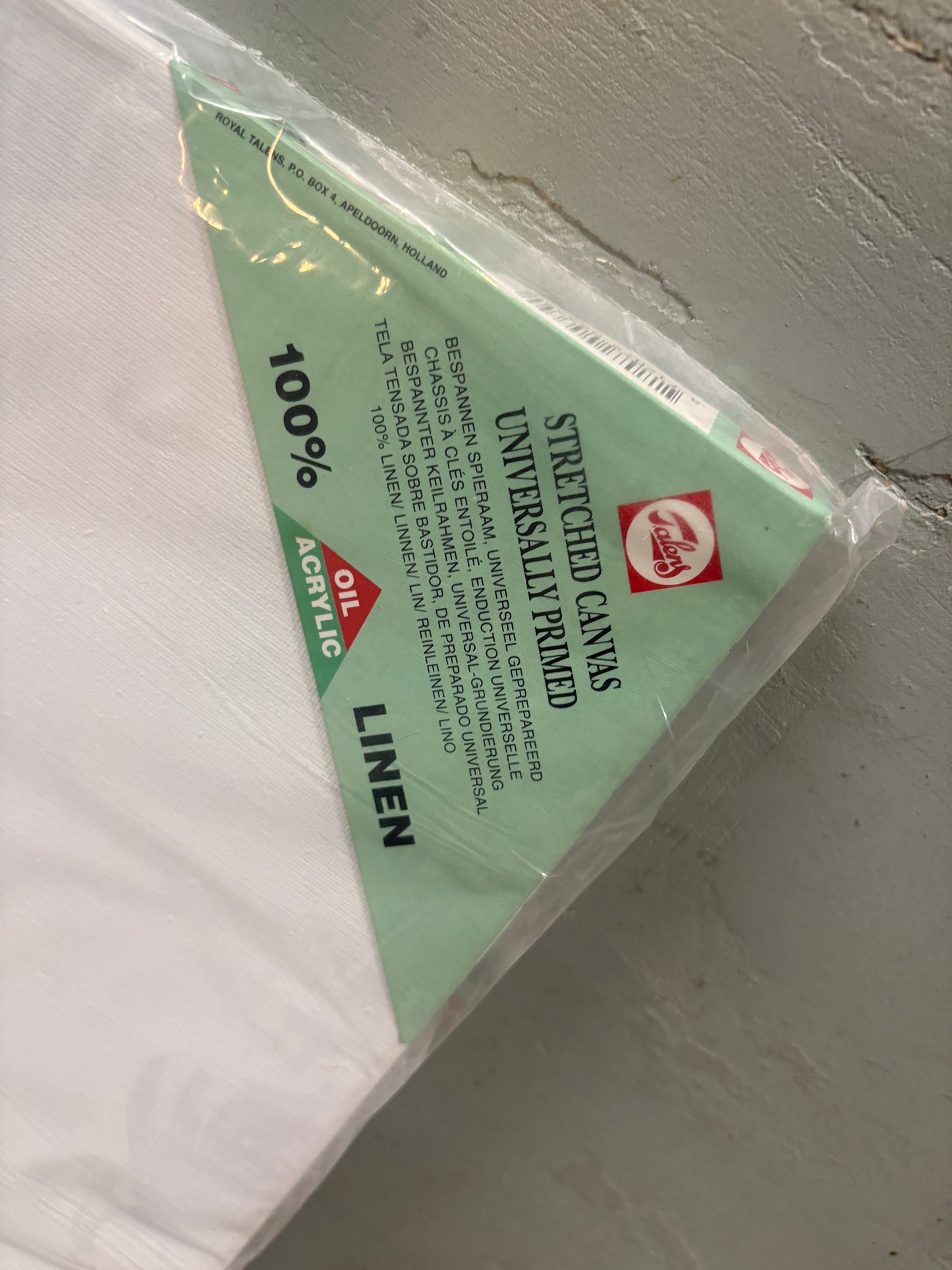 Stretched Canvas, 100% Linen, 100cm x 100cm (Collection Only)