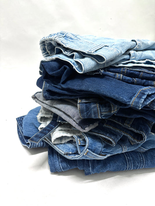 Ripped Denim Garments, Mixed Bundle