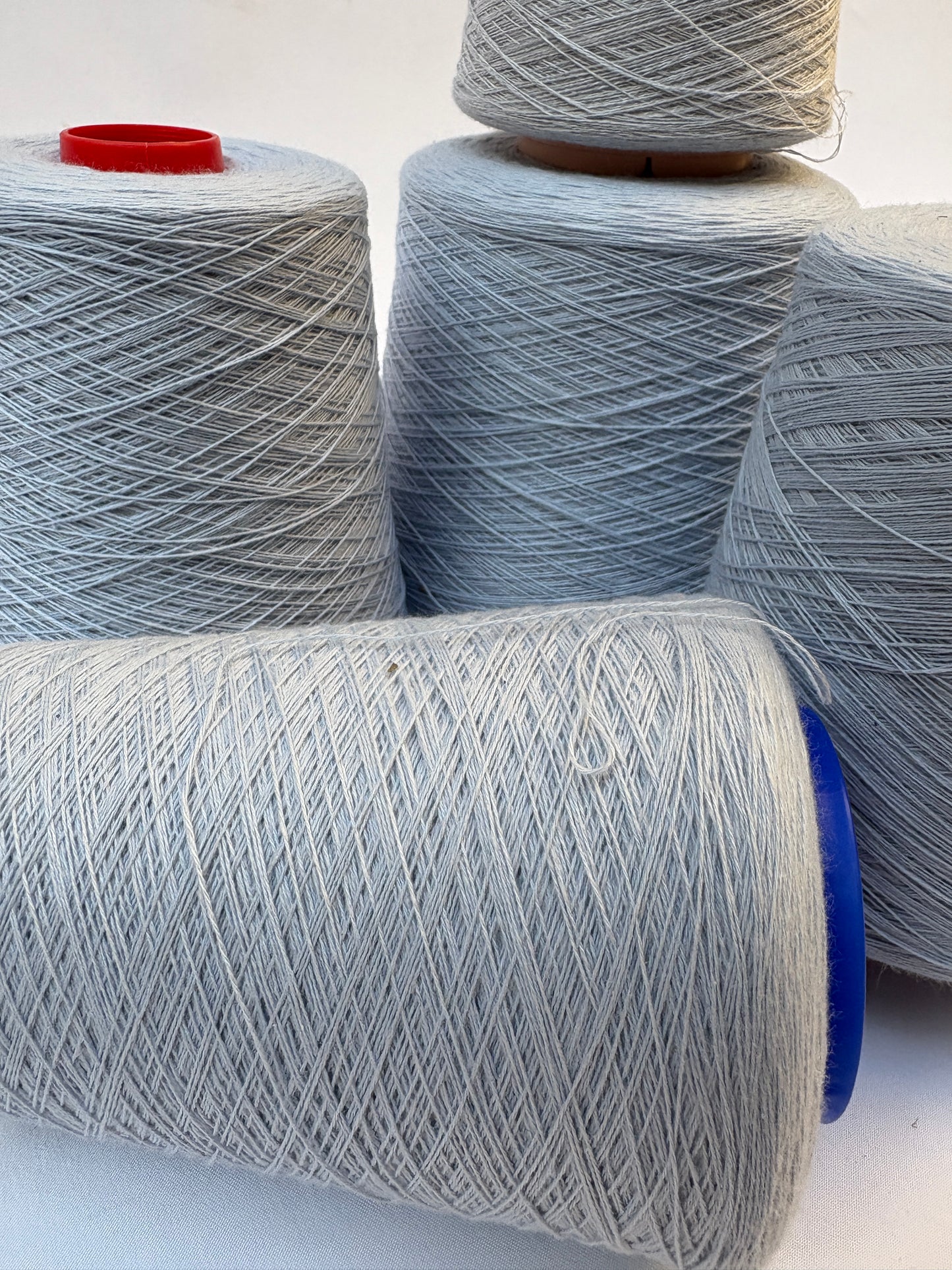 Yarn Cones, Wool, Baby Blue