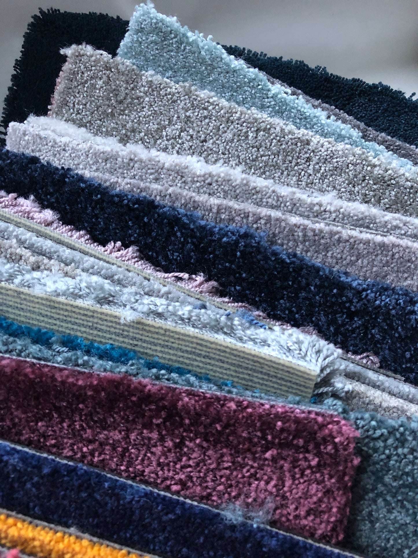 Carpet Samples, Mixed-colours