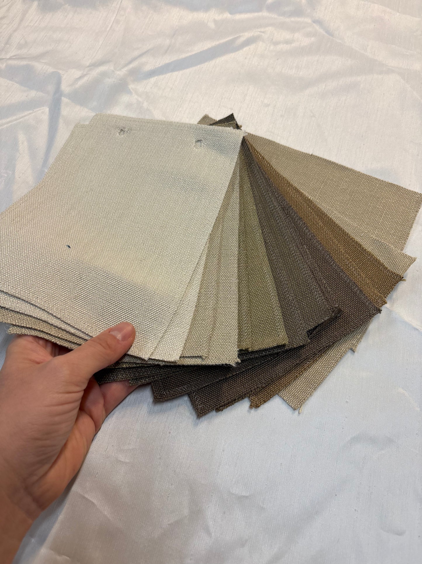 Wood Tonal Fabric Sample Bundle of 14 from Vitra *limited availability*