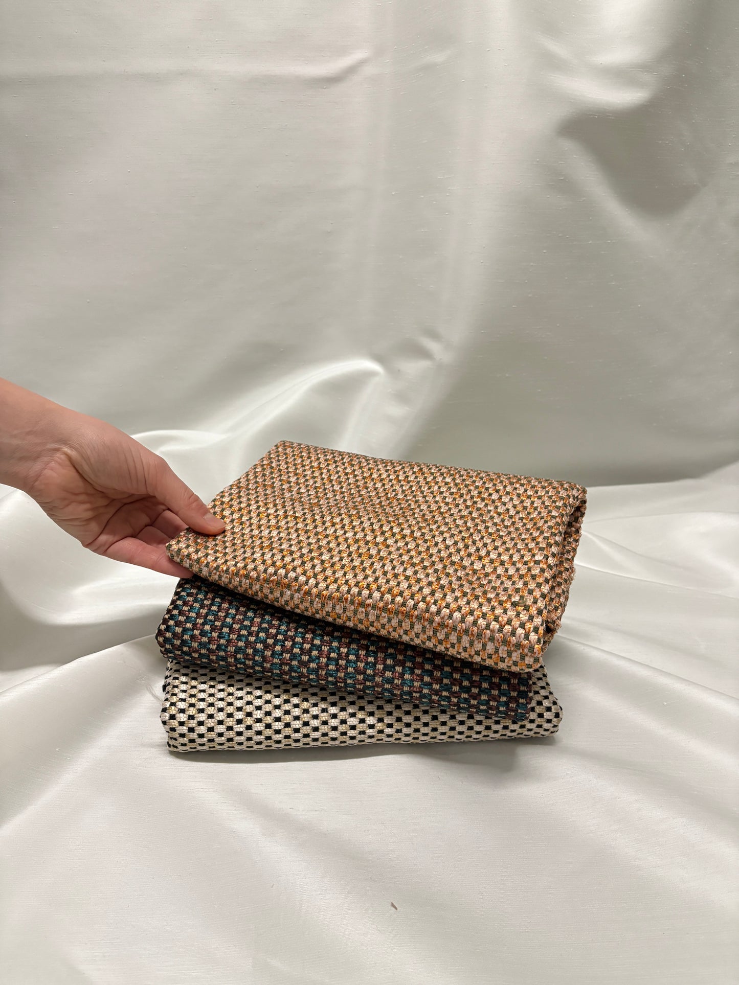 Shiny Heavyweight Fabric Bundle of Three *ONE-OFF*