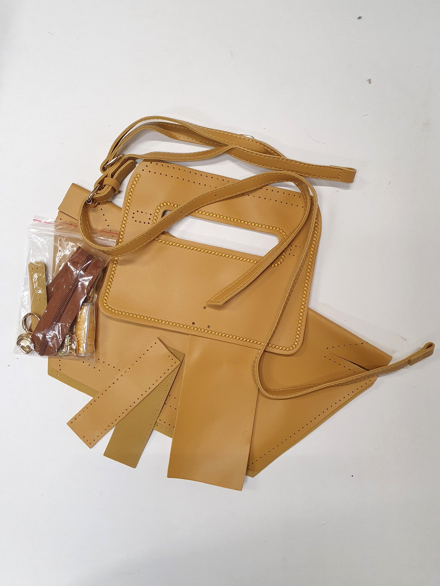 Leather DIY Kit, Handbag, Choose-your-colour