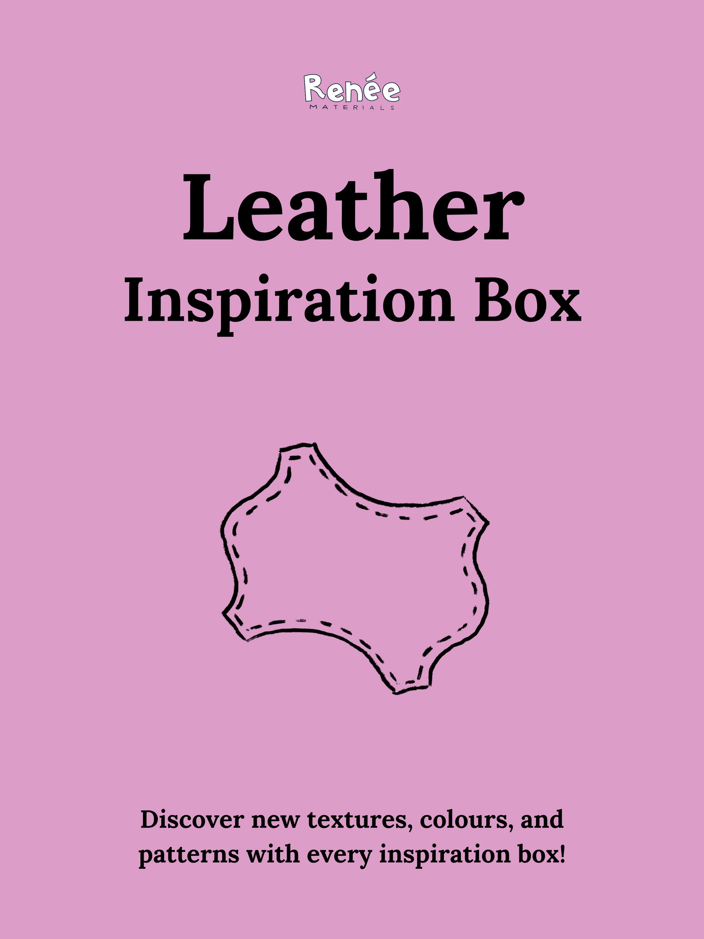 A poster of Leather inspiration box