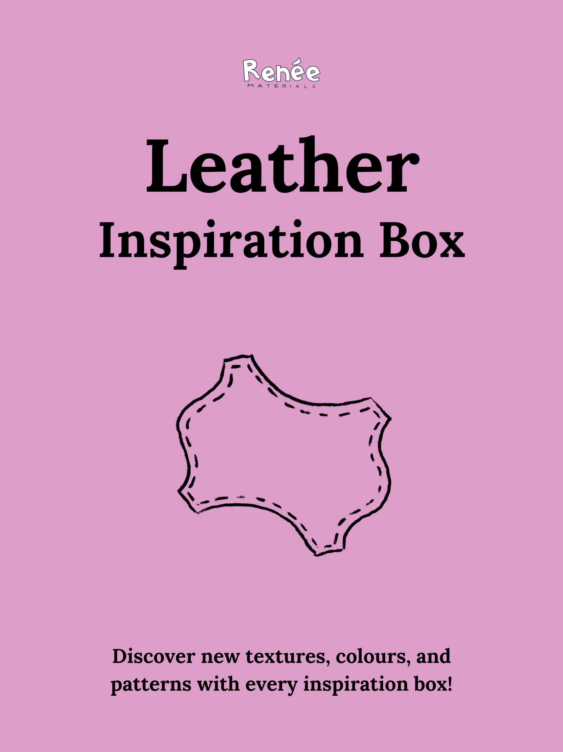 A poster of Leather inspiration box